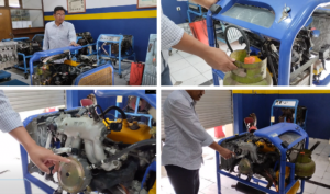 Tim PKM CESI Berhasil Membuat MEsin Bi-Fuel LPG/Bensin untuk Pembelajaran di SMK