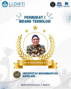 Peneliti CESI Juara Academic Leader 2023 LLDikti 6 Jawa Tengah Bidang Teknologi